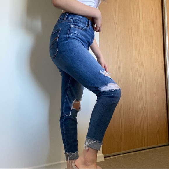 american eagle skinny ripped jeans - Picture 4 of 5